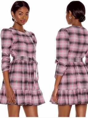 Likely Griffyn Plaid Mini Dress